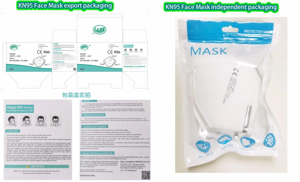 Kn95 Face Mask Anti Fog Adult Children Vertical Folding Non-Woven Valved Dust Masks Pm 2.5 Respirator Mouth Mask with Kn95 Gauze Haza Mask Ffp3 Respirator with